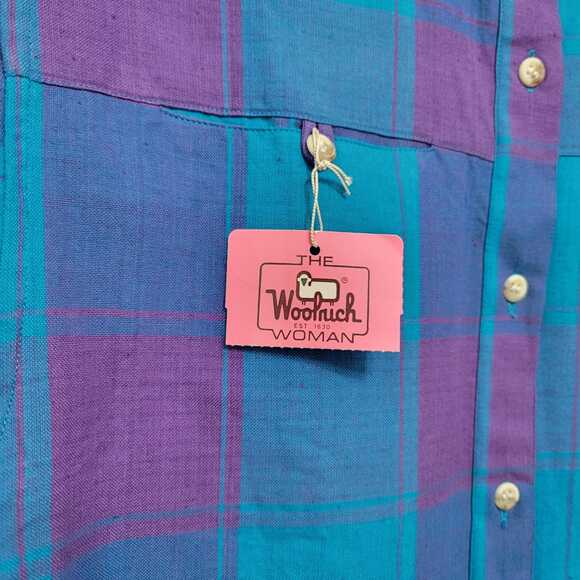 VTG Woolrich Gorpcore Plaid Shirt - Picture 4 of 9